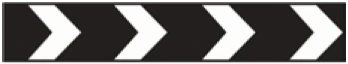 Kuwait traffic sign 511VR: Sharp change of direction